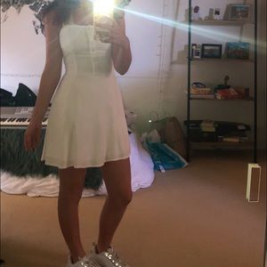 White Hollister dress